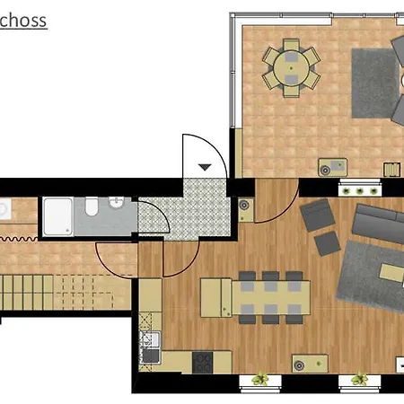 Grosse Luxus-ferienwohnung Im Alten Lokschuppen Apartment